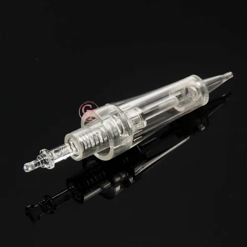 Miniatura 6 de Cartucho de agujas de maquillaje permanente para máquina de tatuaje Eyliner de cejas 1P 3P 5P 5F 7F para sombra de cejas en polvo degradado