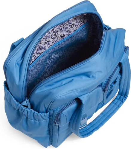 Miniatura 3 de Vera Bradley Bolsa de viaje de algodón de gran