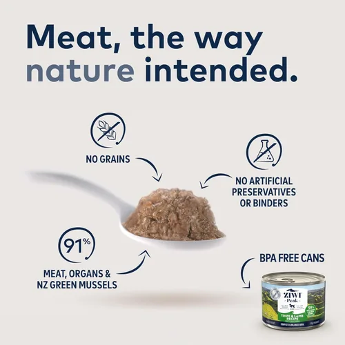 Miniatura 2 de ZIWI Peak - Comida enlatada para perros, completamente natural, alto contenido en proteínas, sin granos, con ingredientes limitados