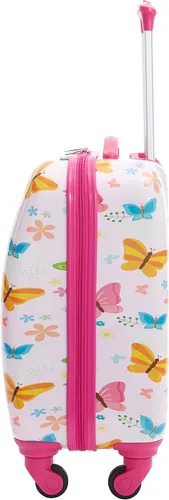 Miniatura 11 de Travelers Club Juego de viaje de equipaje para niños, 23 piezas, mariposa, 5, Mariposa, Juego de equipaje de viaje para niños de 23 piezas