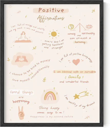 Miniatura 42 de Haus and Hues Lasting Relationships - Póster artístico inspirador para mujeres, citas de autoterapia, artículos esenciales de relación