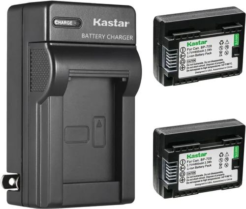 Miniatura 5 de Kastar Cargador de batería de pared BP-709 AC para Canon VIXIA HF M50 HFM50, VIXIA HF M52 HFM52, VIXIA HF M500 HFM500, VIXIA HF R30 HFR30, VIXIA HF