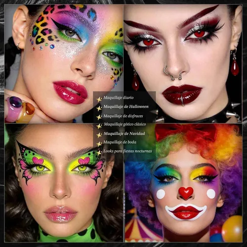 Miniatura 6 de UCANBE Paleta de maquillaje de ojos altamente pigmentada, paleta de sombra de ojos metálica mate brillante de larga duración, mezclable