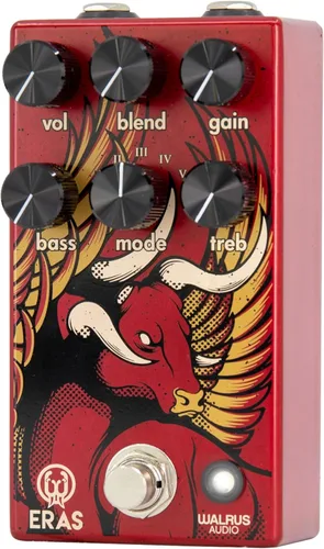 Miniatura 2 de Walrus Audio Eras Distorsión de Cinco Estados Rojo