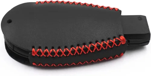 Miniatura 7 de Cuero para llaves de coche, Negro