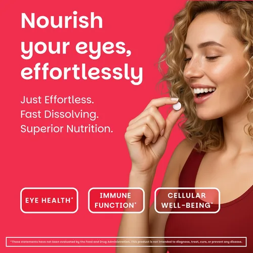 Miniatura 3 de EZ Melts Vitamina A - Suplemento para la salud de la piel, los ojos y los huesos - Apoya el sistema nervioso saludable - Sin sabores artificiales