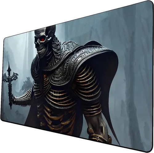 Miniatura 35 de Tapete de juego de cartas coleccionables AI Painting – Tapete de juego MTG con zonas, 24 x 14 pulgadas, tapete de juego MTG de alta calidad – El