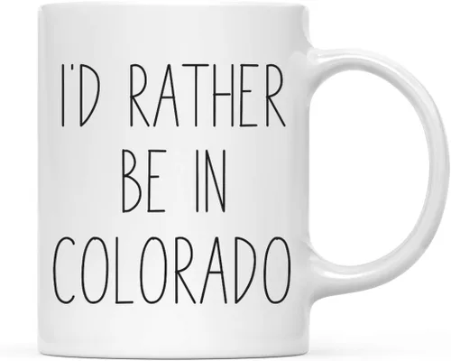 Miniatura 41 de Andaz Press Taza de café de 11 onzas, regalo con texto en inglés "I'd Rather Be in Alabama", 1 paquete, para estudiar en el extranjero, regalo