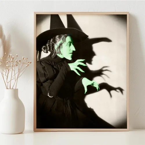 Miniatura 3 de Mago de O-Z Decor – Bruja malvada del oeste – Póster enmarcado de mago de O-Z de 11 x 14 pulgadas – Gran mago de O-Z regalos, decoración, impresión