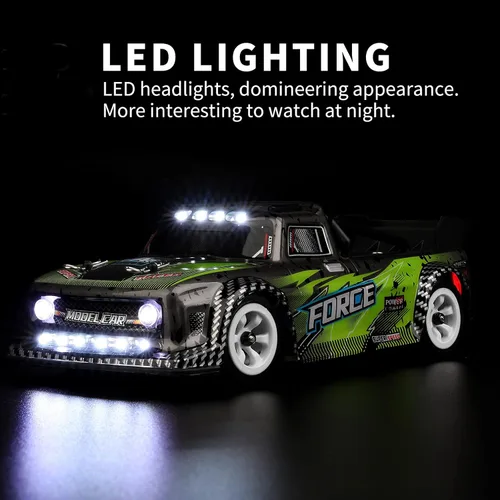 Miniatura 4 de GoolRC WLtoys 284131 - Coche de carreras RC a escala 1:28, 2.4 GHz, 4 WD, 30 KM/H de alta velocidad eléctrico para adultos