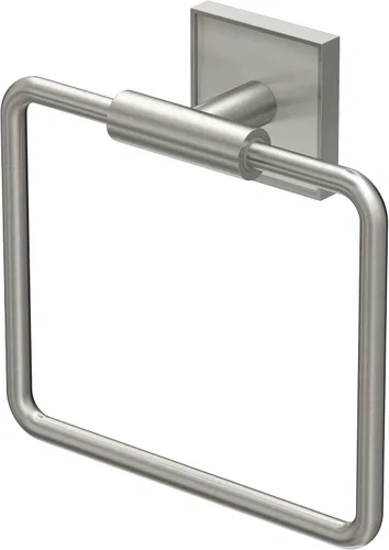 Miniatura 11 de Gatco 5672 Anillo de toalla acampanado, latón cepillado negro mate combo