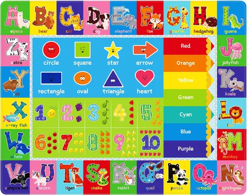 Miniatura 5 de Alfombra de Juego para Bebés, Alfombra para Niños Pequeños para el Piso, Alfombra de Juego para Niños, Bebés y Niños Pequeños, Colección Extra