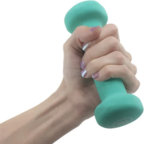 Miniatura 3 de Crown Sporting Goods Pesas de mano de neopreno para esculpir el cuerpo (1 par)