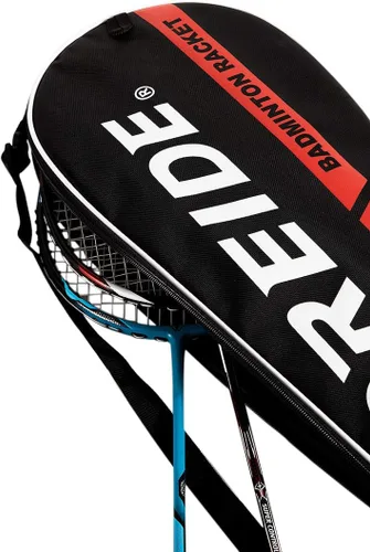 Miniatura 4 de MioCloth 2 fundas para raquetas de bádminton, unisex, impermeables, a prueba de polvo, con correa ajustable para el hombro, bolsa de almacenamiento