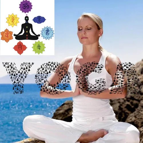 Miniatura 6 de BOMAIL Juego de 2 a 9 pulseras de mal de ojo Hamsa con piedras preciosas de lava de 7 chakras, pulseras de piedras de lava con dije de Hamsa de ojo