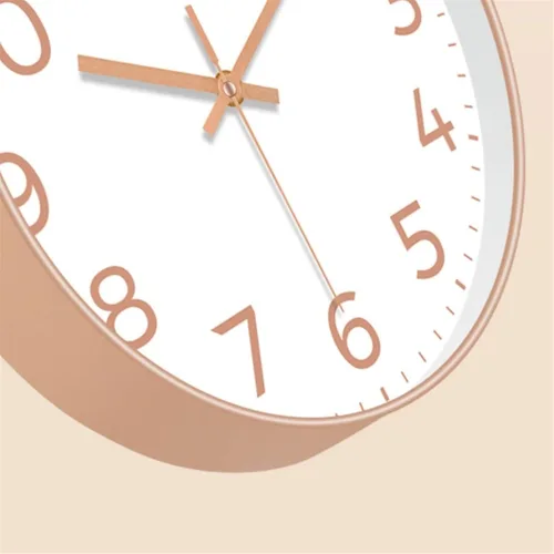 Miniatura 3 de GRFIT Reloj de pared simple y atmosférico, moderno, para el hogar, sala de estar, estudio, luz de lujo, reloj de pared silencioso