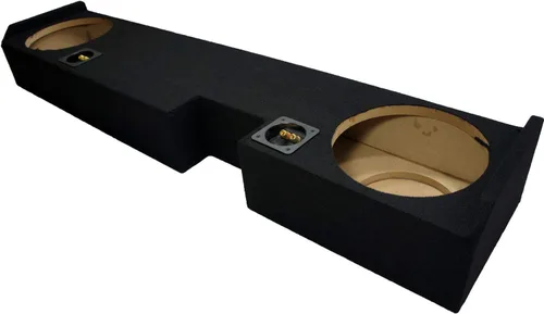 Miniatura 4 de American Sound Connection Compatible con Ford F250 F350 Super Cab Alpine S-W10D2 Tipo S 2001-2014 Subwoofers de audio para coche, doble caja de 10