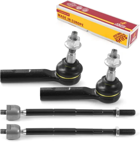 Miniatura 51 de Metrix Premium Chassis Parts - Juego de 4 barras de acoplamiento interior y exterior para Audi A3 15-16, Seat Leon 06-20 (México), 09-17 Volkswagen
