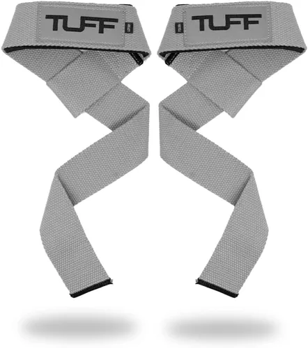 Tuff Correas de levantamiento - Correas de muñeca para levantamiento de pesas, peso muerto, levantamiento de potencia y entrenamiento de fuerza,
