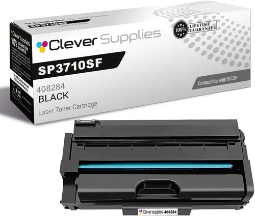 Miniatura 8 de CS - Cartucho de tóner para Ricoh Aficio BP20 402455, color negro