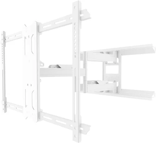 Miniatura 4 de Kanto PDX650 Soporte móvil, para televisores de 37 a 70 pulgadas, color negro. Blanco
