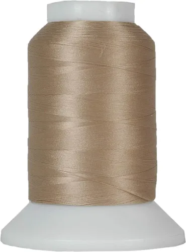 Miniatura 14 de Hilo elástico lanudo de Threadart para serger - Bobinas de 1000 m - Hilo de nailon para traje de baño, lencería, tejidos - Negro - Color 9228