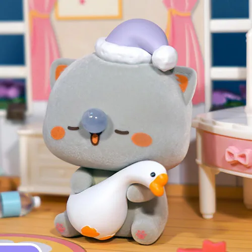 Miniatura 3 de Mitao Cat Series 4 Caja Ciega Figuras Kawaii de Acción Colección Aleatoria Adivina Bolsa Ciega Coleccionable Adornos de Escritorio Modelo Lindo