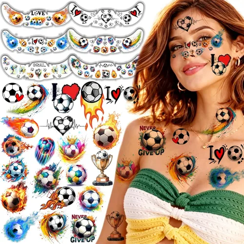 Miniatura 11 de 49 tatuajes patrióticos estadounidenses del 4 de julio, tatuajes temporales del Día de la Independencia, tatuajes temporales rojos, blancos