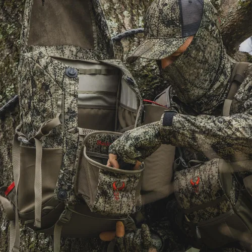 Miniatura 6 de Badlands Rise Pack - Mochila de caza impermeable, sujetadores Fidlock, paquete compatible con hidratación, patrón de camuflaje, enfoque fx