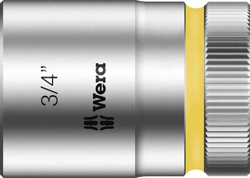 Wera Zyklop 8790 HMC 1/2" zócalo, cabeza hexagonal 3/4" x longitud 1.457 in