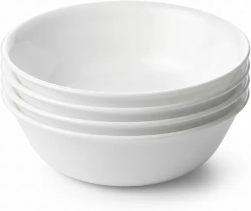 Miniatura 12 de Set de 6 platos rojos rubí para cena Corelle Livingware., Pack Platos de almuerzo, Blanco