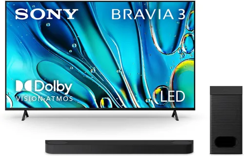 Miniatura 11 de Sony - Televisor BRAVIA de 43 Pulgadas 4K Ultra HD con 3 LED, Smart TV (K-43S30) Modelo 2024 + Barra de Sonido BRAVIA Theater Bar 6 de 3.1.2 canales