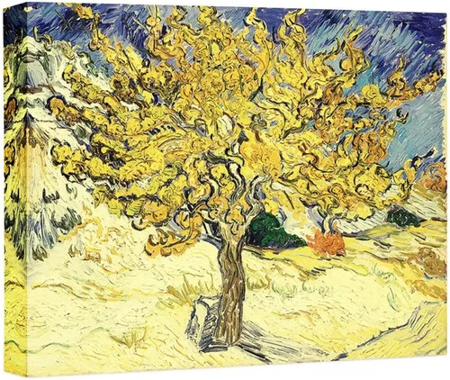 Miniatura 21 de ELITEART -Noche estrellada sobre el ródano por Vincent Van Gogh Giclée Art Canvas Prints- Tamaño del marco: 28 x 35 pulgadas