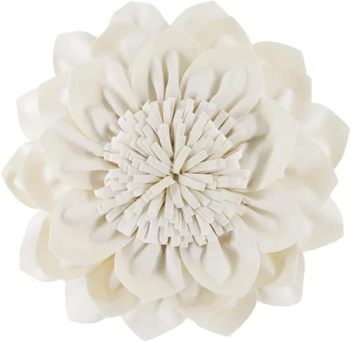 Miniatura 17 de OiseauVoler Cojín decorativo redondo de flores 3D, cojín hecho a mano con inserto para sofá, cama, decoración del hogar, 12 pulgadas, azul