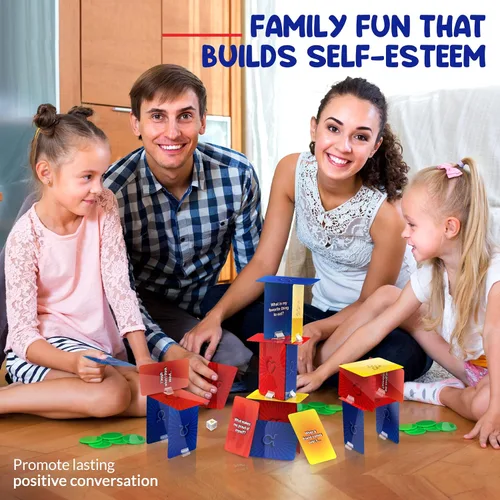 Miniatura 2 de Juegos socioemocionales para adolescentes y niños mayores de 6 años Juego de terapia de torre de autoestima StrongSuit para consejeros, terapeutas