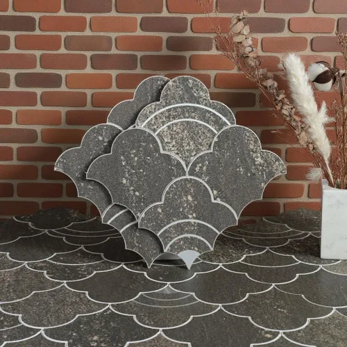 Miniatura 13 de COLAMO 10 piezas de lujo para despegar y pegar, azulejos adhesivos inteligentes de metal dorado mezcla de piedra sintética, pegar en chorro de agua