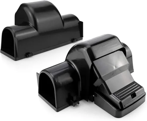 Miniatura 9 de eXuby Trampas para ratas seguras para mascotas y niños con diseño de túnel - Doble entrada para una mejor tasa de captura - Sin veneno dañino