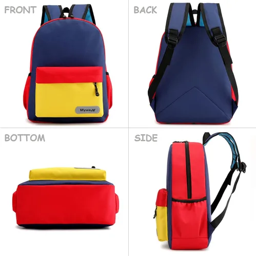 Miniatura 2 de Mochila ligera para niños y niñas preescolares, Negro-a
