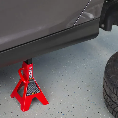 Miniatura 7 de BIG RED T82040 Torin - Combo de piso de carretilla hidráulica con 2 soportes de gato y enredadera de taller, capacidad de 2 toneladas