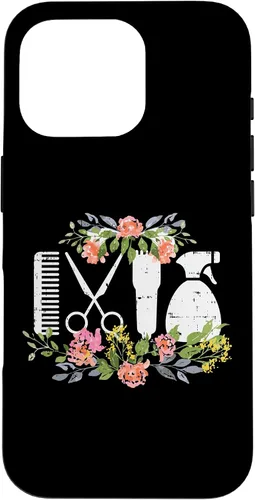 Miniatura 20 de Funda de regalo para iPhone 13 Pro Max Hair Styling Tool Flower Hairdresser Hairstylist Barber Gift Case