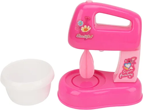 Juguete de cocina mezclador de alta simulación, función giratoria de simulación, aparato de cocina para niños y niñas de 4 a 8 años, plástico ABS