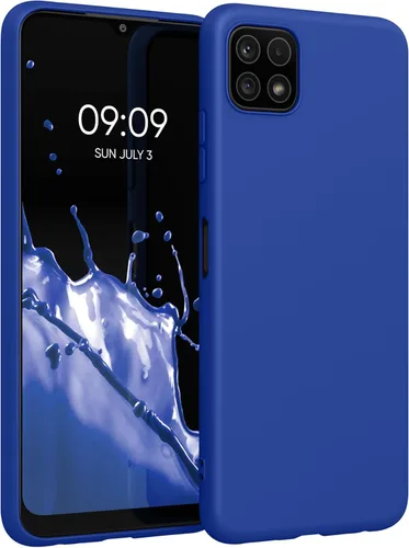 Miniatura 165 de kwmobile Funda compatible con Samsung Galaxy A23 4G / 5G - Funda de silicona TPU metálica suave y delgada - Rojo oscuro metálico