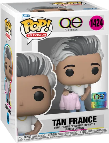 Funko POP! TV: Queer Eye - Tan France - Figura de vinilo coleccionable - Idea de regalo - Producto oficial - para niños y adultos - Fans de la