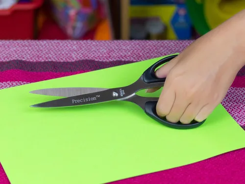 Miniatura 6 de Hygloss -Armada Precision™ Tijeras de calibre pesado - Asas cómodas, cuchillas de acero inoxidable, bolsas de vinilo para almacenamiento seguro
