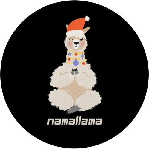 Miniatura 3 de Navidad Llama Yoga Poses Nama Llama Yogi PopSockets MagSafe PopGrip para iPhone