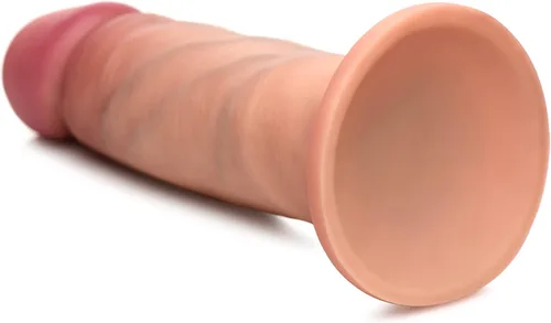 Miniatura 6 de CURVE TOYS Consolador Jock de doble densidad de 6 pulgadas para hombres, mujeres y parejas. Consolador de silicona de alta calidad ultra realista