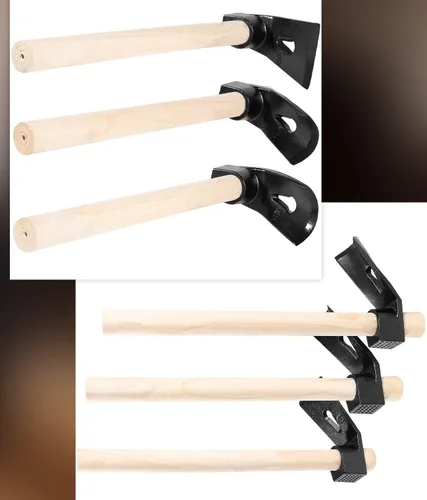 Miniatura 8 de Juego de herramientas para tallar madera para carpintería Adze, incluye adze recto, curva grande Adze y curva pequeña Adze (3PCS)
