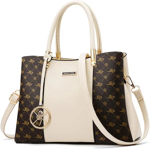 Miniatura 31 de KURGOOL Bolsos y bolsos de mano para mujer, bolso de hombro con asa superior, bolsa de mensajero para mujer