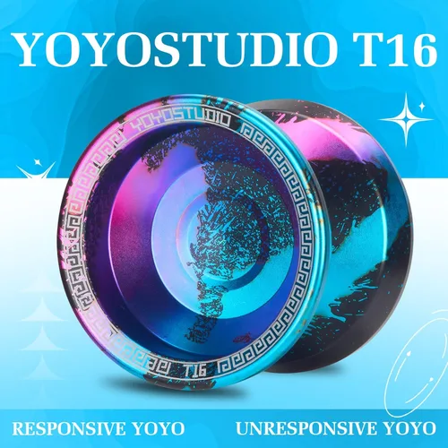 Miniatura 6 de YOYOSTUDIO T16 YoYo Responsive Profesional, YoYo de Doble Propósito para Niños Principiantes, YoYo No Sensible para Adultos con Herramienta