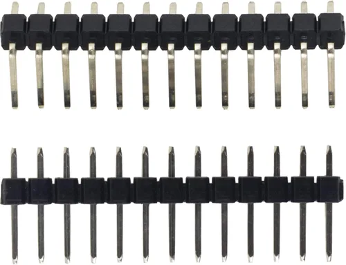 Miniatura 6 de whiteeeen 4pcs RJ45 Breakout Board con luces LED y 2 tipos de cabezales de pin macho (ángulo recto y derecho)